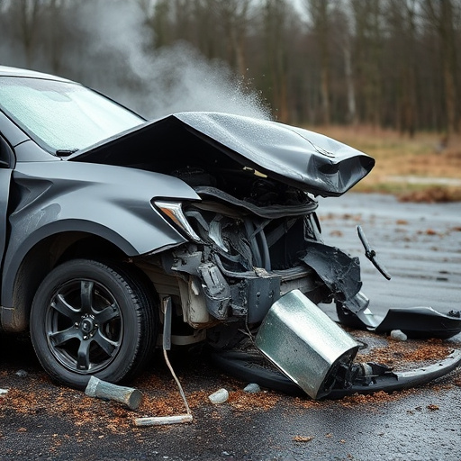 car crash damage