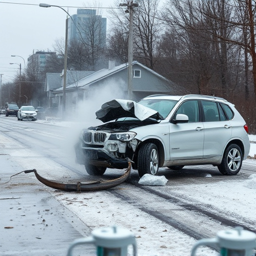 car crash damage