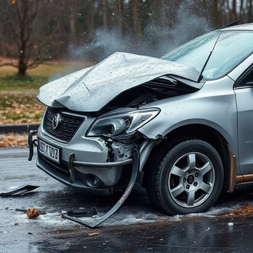 car crash damage