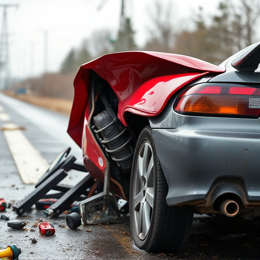 car crash damage