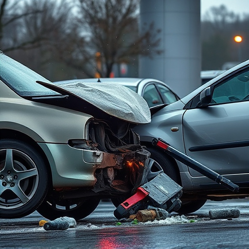 car crash damage