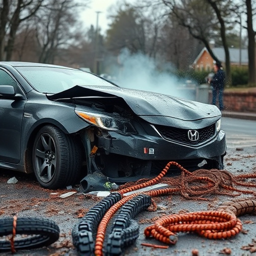 car crash damage