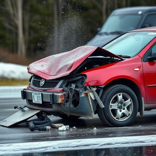 car crash damage