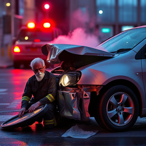 car crash damage