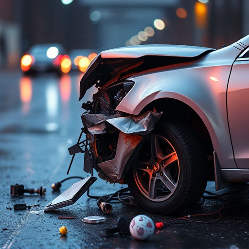 car crash damage