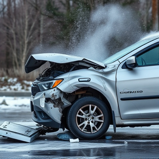 car crash damage