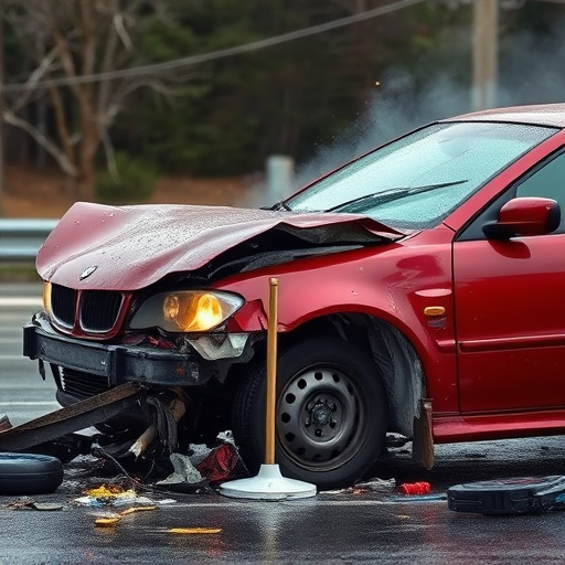 car crash damage
