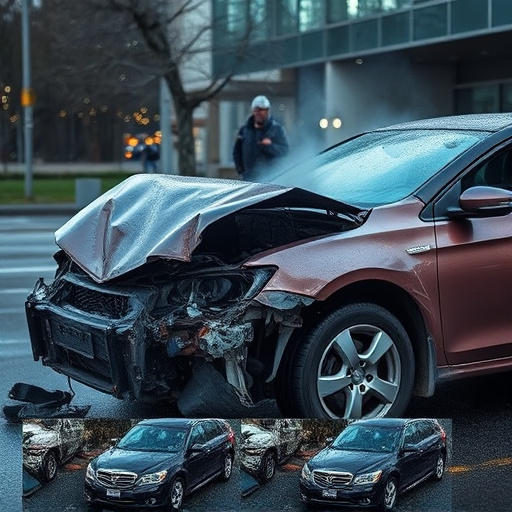 car crash damage
