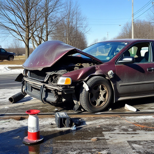 car crash damage