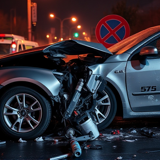 car crash damage