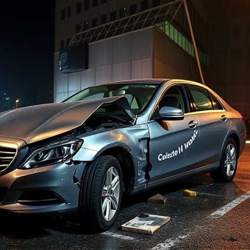 car crash damage