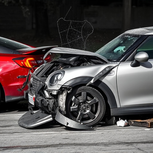 car crash damage