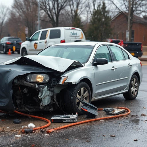 car crash damage