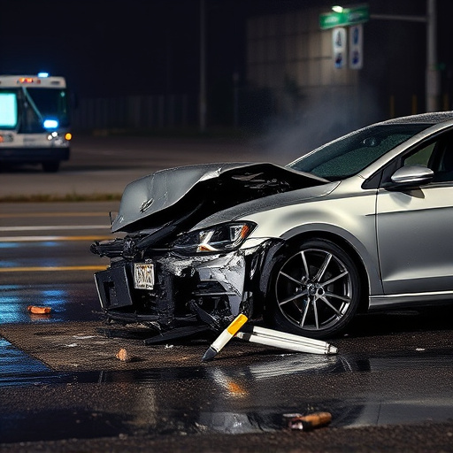 car crash damage