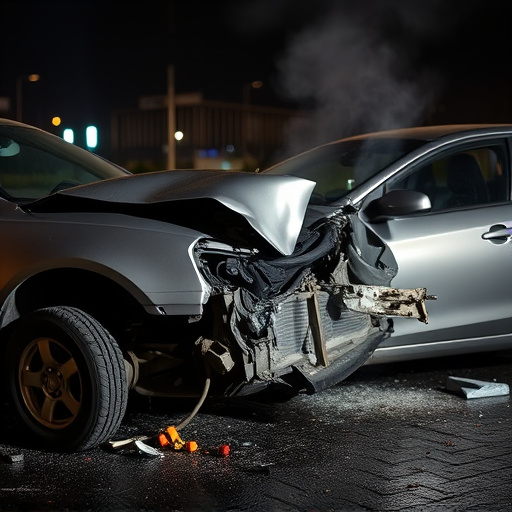 car crash damage