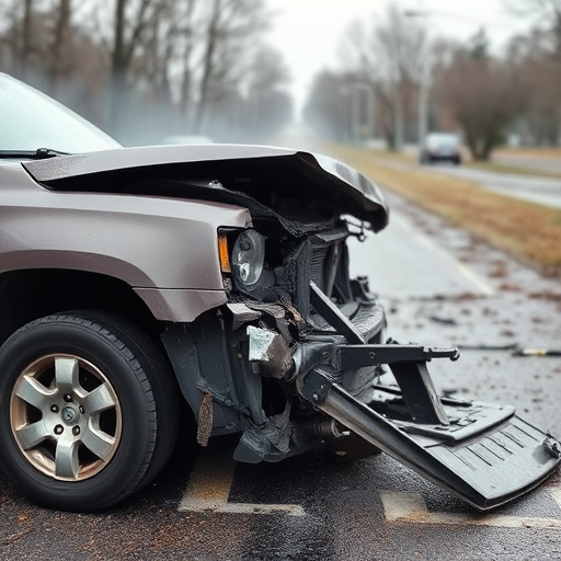car crash damage