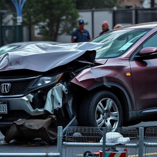 car crash damage