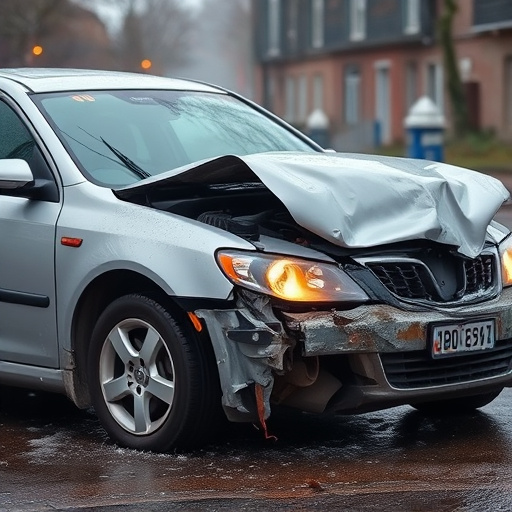 car crash damage
