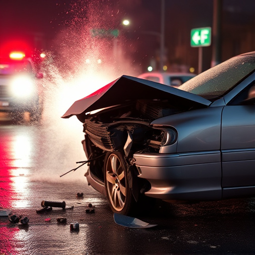 car crash damage