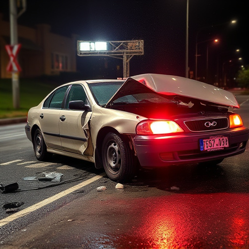 car crash damage