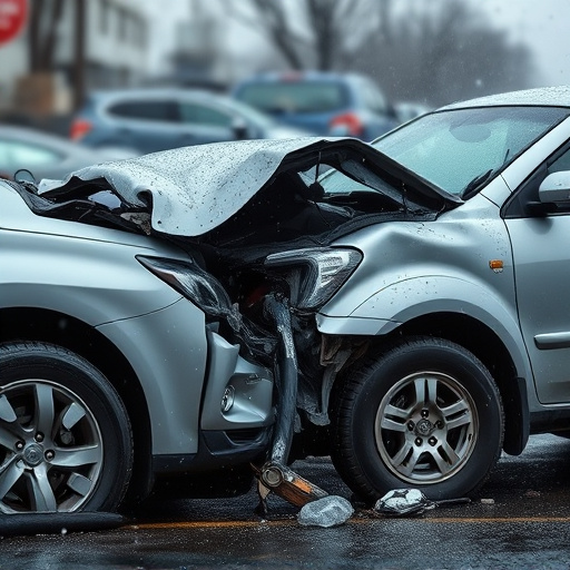 car crash damage