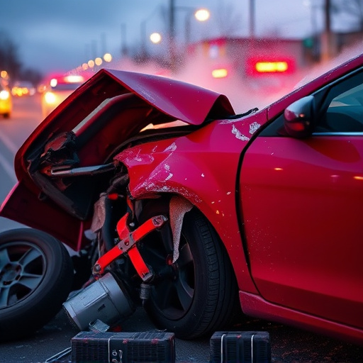 car crash damage