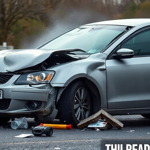 car crash damage