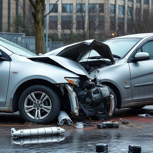 car crash damage