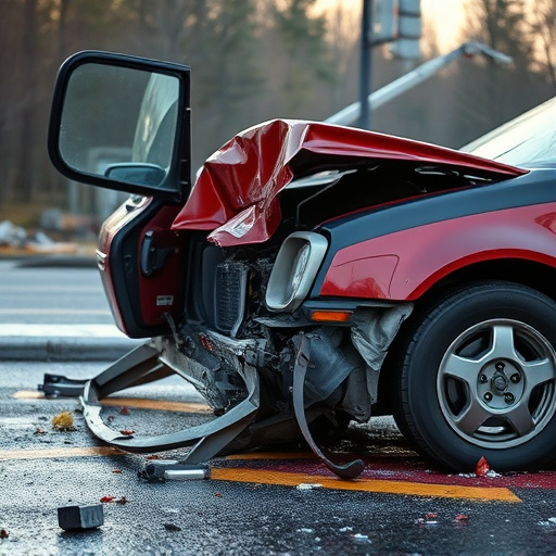 car crash damage