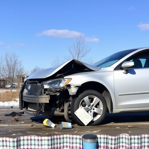 car crash damage