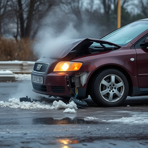 car crash damage