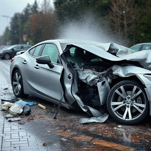 car crash damage