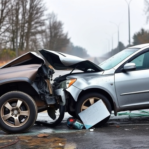 car crash damage