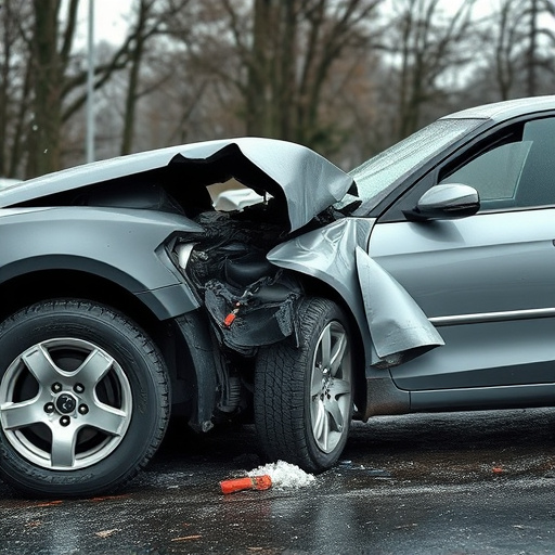 car crash damage