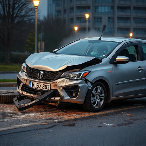 car crash damage
