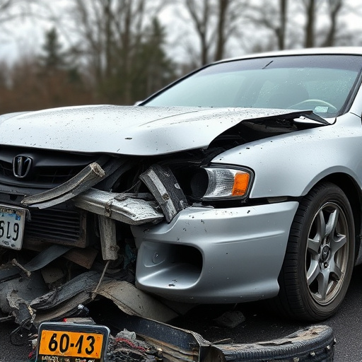 car crash damage