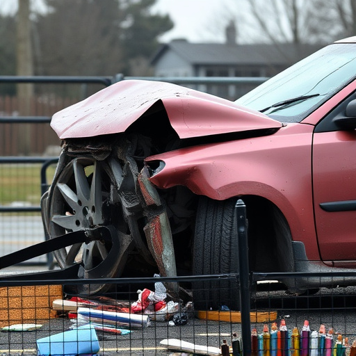 car crash damage