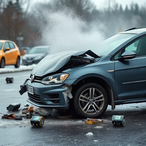car crash damage