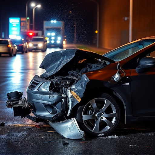 car crash damage