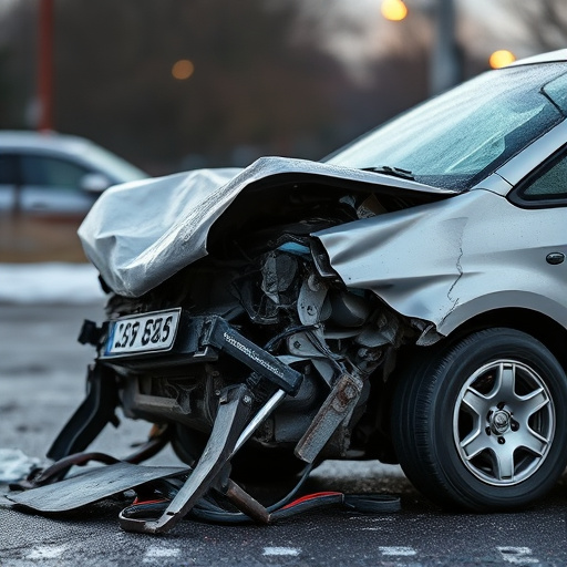 car crash damage