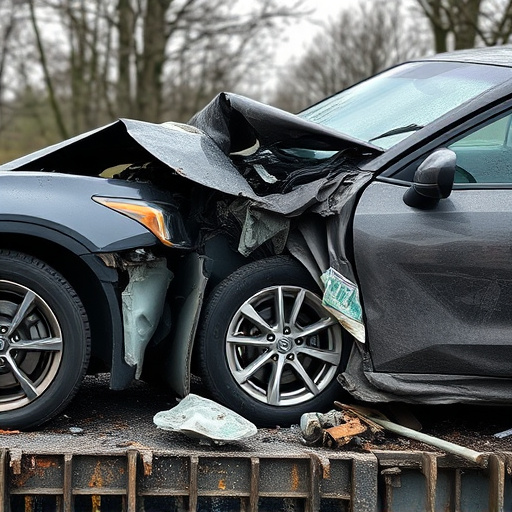 car crash damage