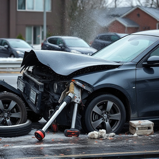 car crash damage