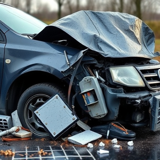 car crash damage