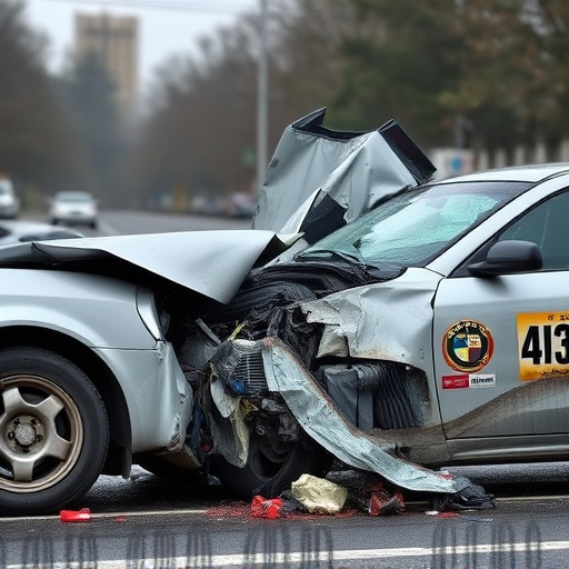car crash damage
