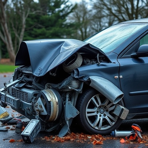 car crash damage
