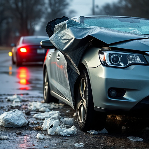 car crash damage