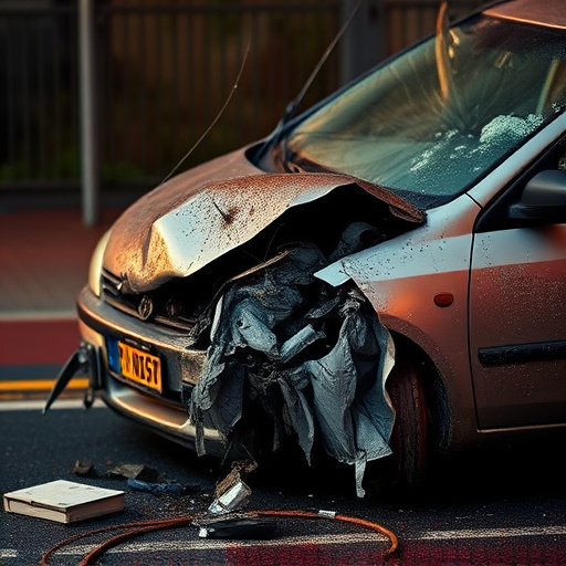 car crash damage