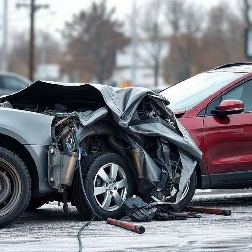 car crash damage