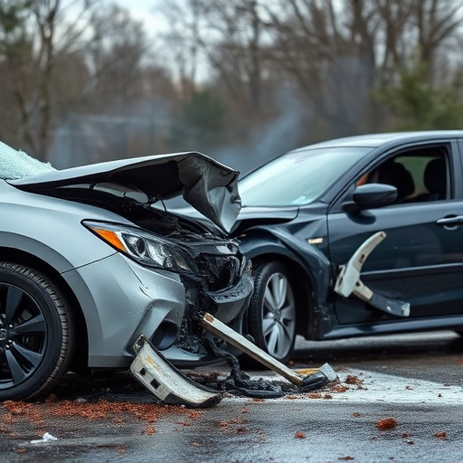 car crash damage