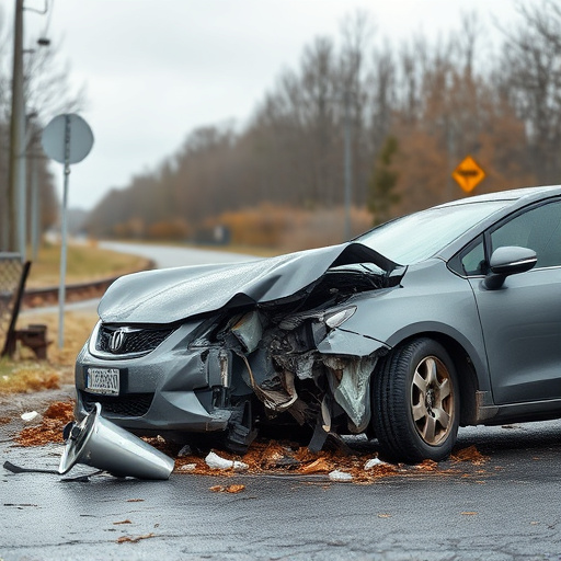 car crash damage